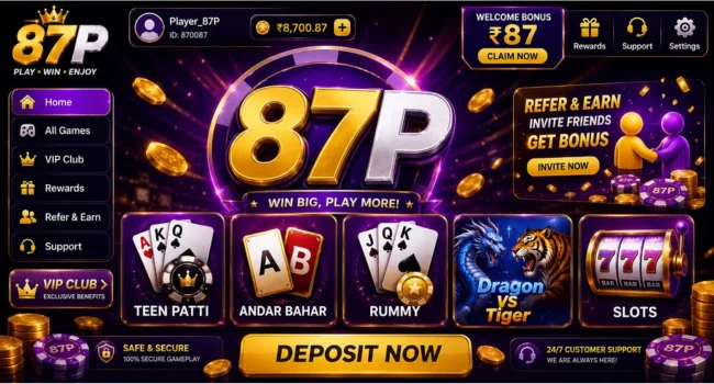 87P Game